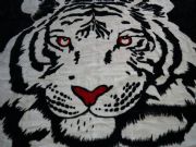 ELEMENTS-DESIGNER-MINK-BLANKET-SINGLE-WHITE-TIGER-160-cm-X-220-cm-BLACK-SPECIAL-NEW