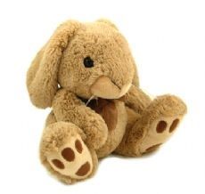 SOFT-PLUSH-TOY-23-CM-SITTING-BUNNY-RABBIT-DINKI-DI-CUDDLES-FREE-DELIVERY-NEW